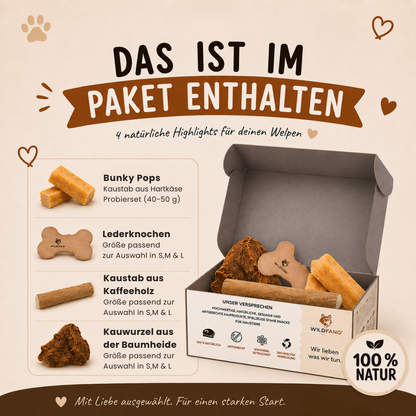 Welpen Paket "Willkommen Streuner"-Hundespielzeug-Wildfang-