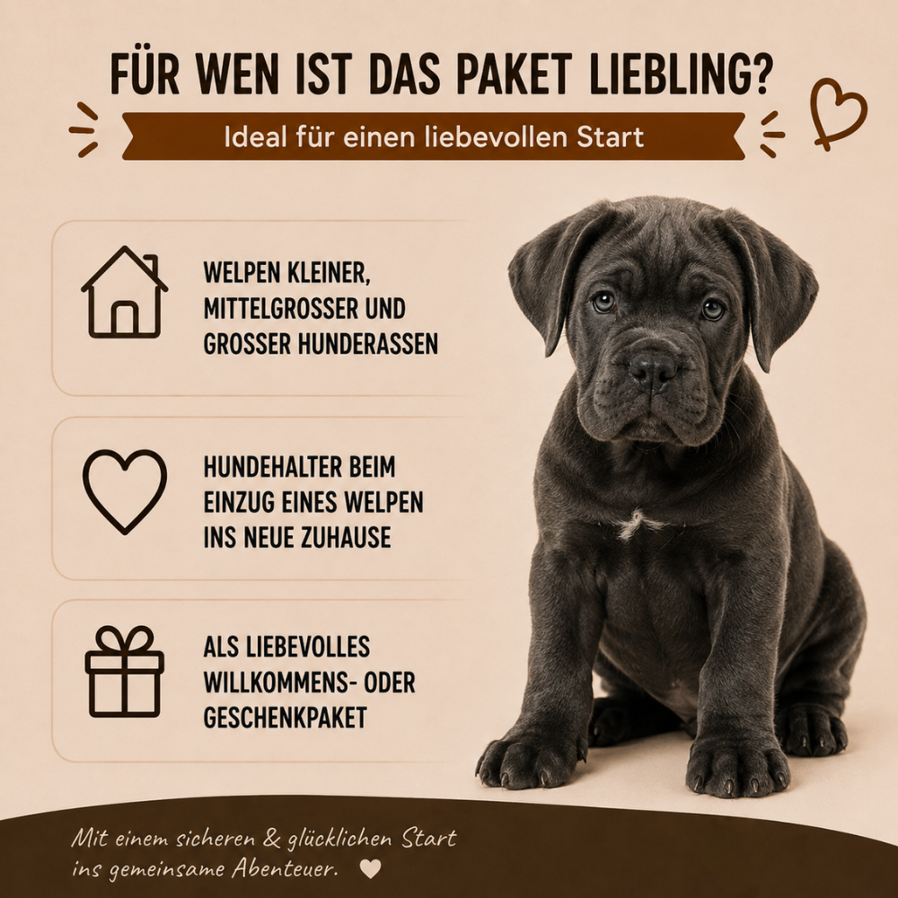 Welpen Paket XXL "Willkommen Liebling"-Hundespielzeug-Wildfang-