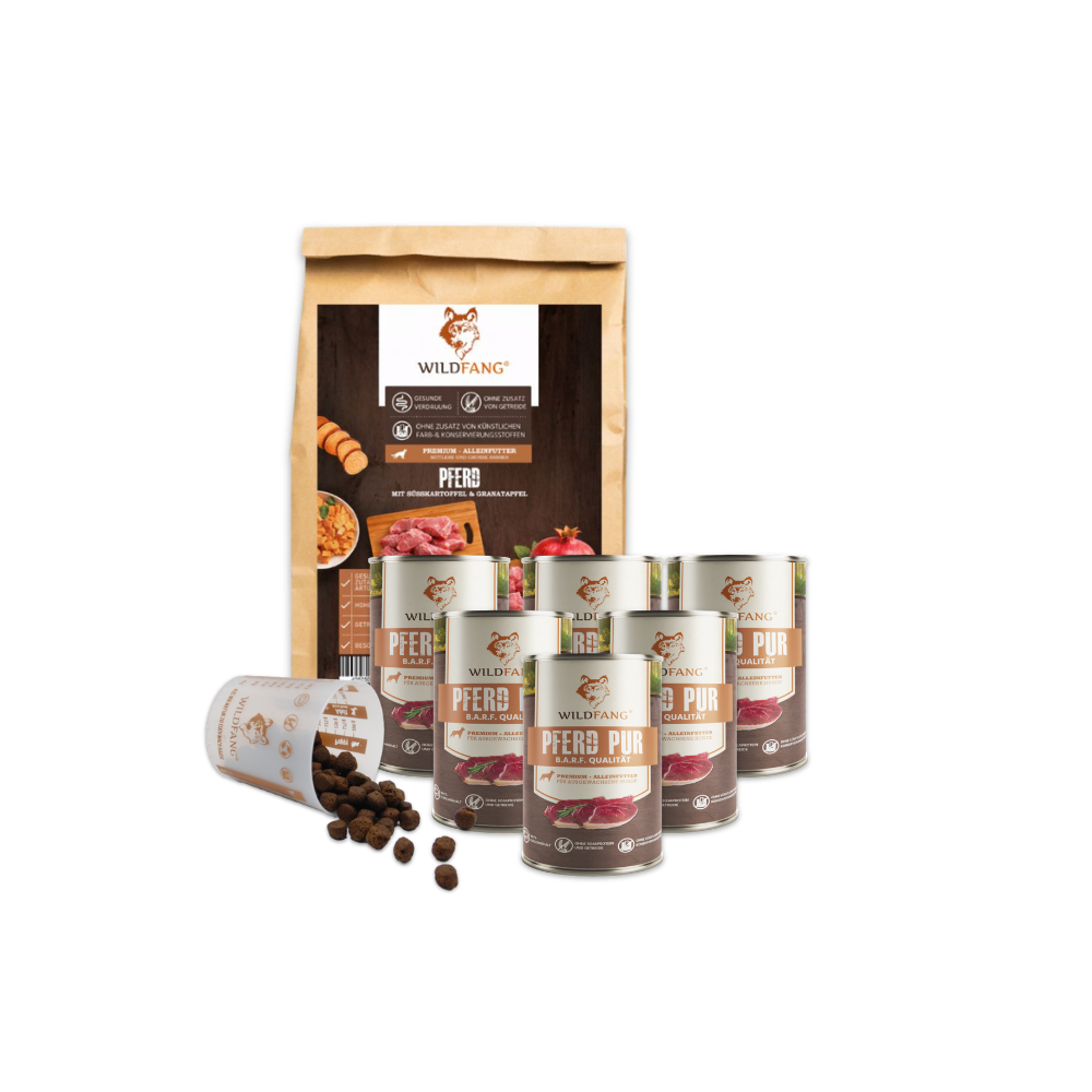 Adult Futterpaket Pferd - getreidefrei-Hundebedarf-Wildfang Petcare GmbH-