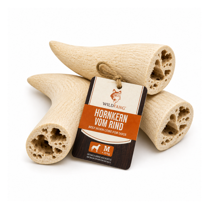 Hornkern vom Rind-Hundebedarf-Wildfang Petcare GmbH-M - 3er Set-