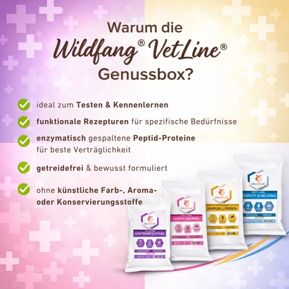 Genussbox VetLine Adult - Trockenfutter-Hundefutter-Wildfang Petcare GmbH-