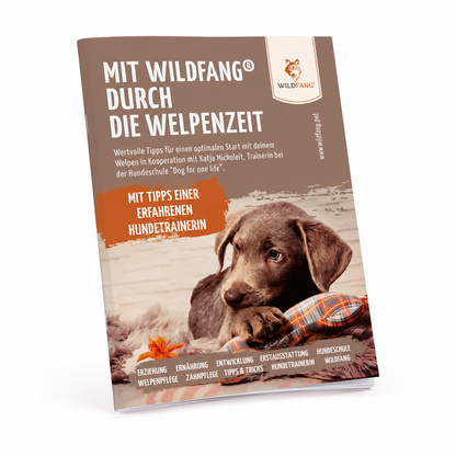 Welpenguide – Kostenloser Ratgeber für die ersten Monate-Verpackungsmaterial-Wildfang-
