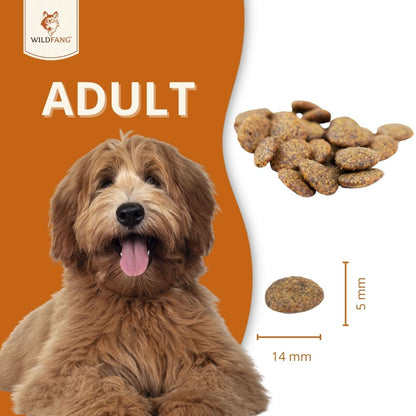 Adult Trockenfutter mit Huhn & Kräuter - getreidefrei-Hundefutter-Wildfang.pet-