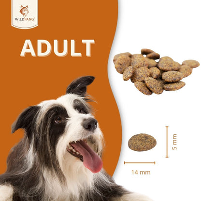 Adult Trockenfutter mit Kaninchen - getreidefrei-Hundefutter-Wildfang.pet-