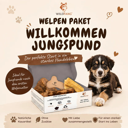 Wildfang® Welpen Paket "Willkommen Jungspund" für Welpen-Wildfang.pet-