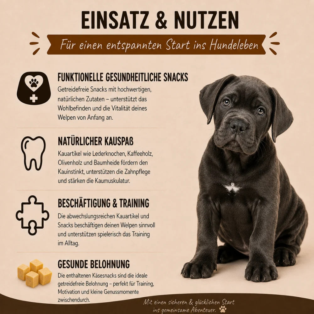 Wildfang® Welpen Paket XXL "Willkommen Liebling" für Welpen-Wildfang.pet-