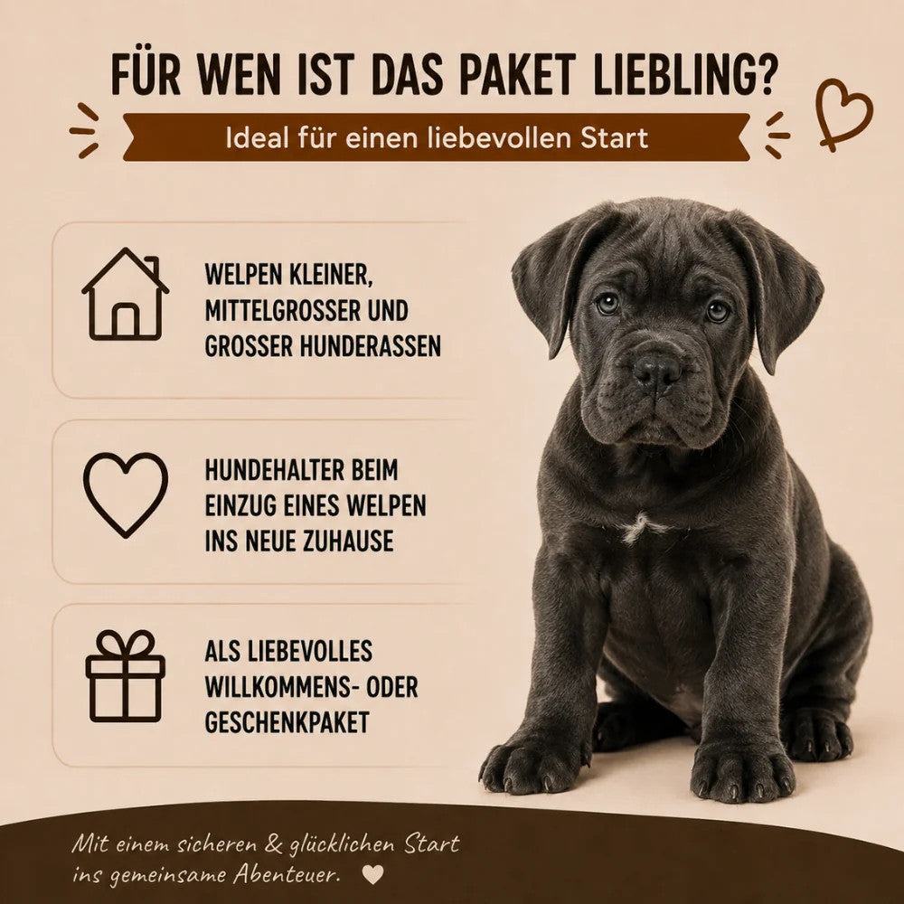 Wildfang® Welpen Paket XXL "Willkommen Liebling" für Welpen-Wildfang.pet-